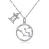 Colier Din Argint Constelatia Gemeni Silver cod ARG382Gemeni, Argintboutique