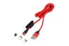 Cablu incarcare telefon, cu magnet Lightning/ USB C/ micro USB, 1m, AMiO AutoDrive ProParts