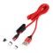 Cablu incarcare telefon, cu magnet Lightning/ USB C/ micro USB, 1m, AMiO AutoDrive ProParts