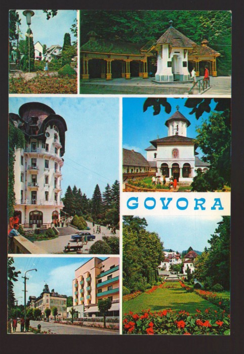 CPIB 22840 - CARTE POSTALA - GOVORA, MOZAIC, NECIRCULATA