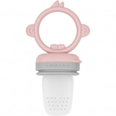 Minikoioi Feeder Teether Pinky Pink/ Powder Grey suzetă pentru alimentare Pinky Pink/Powder Grey