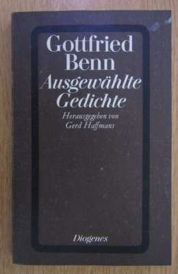 Gottfried Benn - Ausgewahlte Gedichte foto