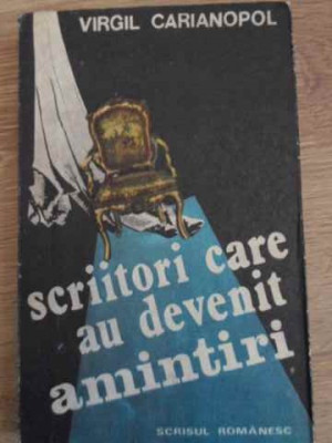 SCRIITORI CARE AU DEVENIT AMINTIRI-VIRGIL CARIANOPOL foto