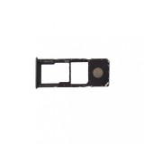 Suport SIM Samsung Galaxy A20s A207 Negru Single SIM Original