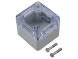 Carcasă universală HAMMOND 1554 policarbonat 50x52x40 mm IP68 gri deschis