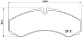 BREMBO P A6 017 PRIME LINE set placute frana,frana disc