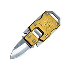 Briceag Mini, Tip Breloc , Catarama, Auriu, 92x28x7 mm