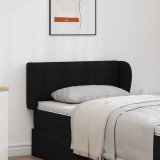 vidaXL Ureche pentru Tăblie Negru 40 x 23 x 6 cm PVC 346544