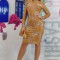 L742RR-100 Rochie midi cu imprimeu colorat