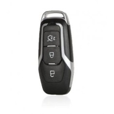 Carcasa cheie Topautochei&reg; pentru Ford Mondeo Edge Explorer Fusion 2015 2016 2017 Keyless Go Smart Key 3 butoane