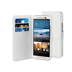 Husa Wallet Book HTC One M9 White BeHello
