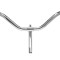 Ghidon Parma, otel, latime 590mm, &Oslash;22.2, culoare argintiu, cu manete de frana Cod:484000400RM