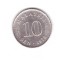 Moneda Malaezia 10 sen 1973, stare buna, curata
