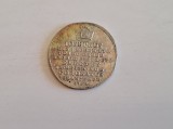 Jeton argint 1764 Frankfurt, Iosephus, virtute et exemplo, argint, rara