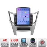 Navigatie Subaru Legacy 2010-2015 K-458 ecran tip TESLA 9.7&quot; cu Android Radio Bluetooth Internet GPS WIFI 2+32 DSP Qua CarStore Technology