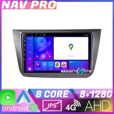 Navigatie Seat Altea 2005 2014 EDOTEC-LITE Android radio gps internet Octa core 8 128 Carplay CarStore Technology foto