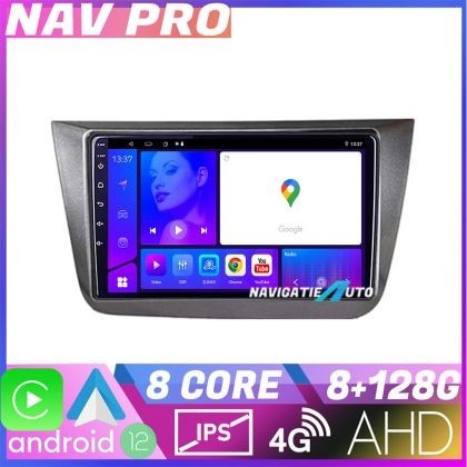 Navigatie Seat Altea 2005 2014 EDOTEC-LITE Android radio gps internet Octa core 8 128 Carplay CarStore Technology