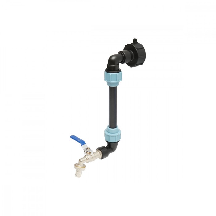 Robinet scurgere ansamblu cu prelungire pentru bazin IBC