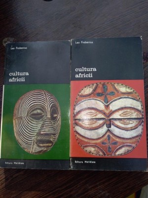 LEO FROBENIUS - CULTURA AFRICII 2 volume foto