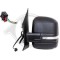 Oglinda usa exterioara MAN TGE, 11.2016-, VW CRAFTER, 02.2017-; (T6), 2017-, stanga, reglare electrica; carcasa neagra; cu incalzire; convexa; sticla