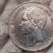 5 francs / franci 1853 Belgia, argint