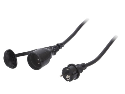 Cablu prelungitor 20m 16A, IP44 foto
