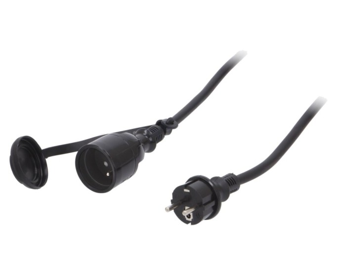 Cablu prelungitor 20m 16A, IP44