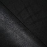 Material eco alcantara - negru (1m x 1,5m)