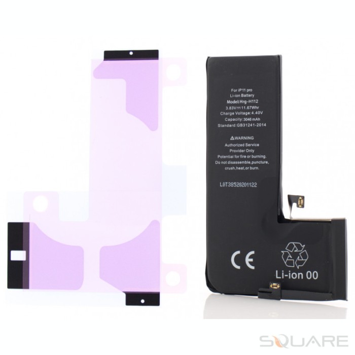 Acumulatori iPhone 11 Pro, 3046 mAh, KIT