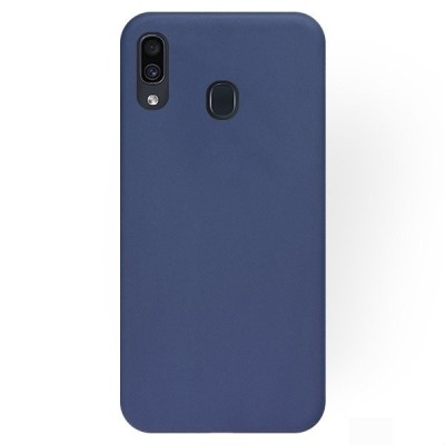 Husa SAMSUNG Galaxy A40 - Luxury Soft TSS, Bleumarin foto