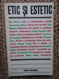 ETIC SI ESTETIC. STUDII DE ESTETICA SI TEORIA ARTEI-DUMITRU MATEI