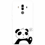Husa silicon pentru Huawei Mate 10, Panda Cellphone