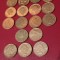 Lot 17 monede: 1 One Penny (suita) 1996+1997+1998+1999+2000+2001+2002+2003+2004+2005+2006+2007+2008(2 var.)+2009+2010+2011, toate UNC cu luciu [poze]