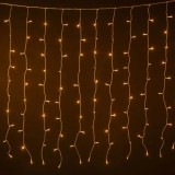 Perdea cu 200 de Becuri LED cu Lumini Ritmice si Telecomanda 2.13x1.89 m, Oem