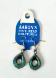 DD - Cercei Aaron&#039;s Pin Thread Sculture - executati manual arc metalic si ata