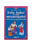 Fata babei și fata moșneagului. Carte de citit cu litere mari de tipar - Paperback - Eurobookids