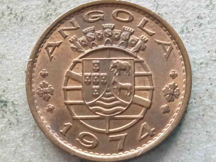 ANGOLA-1 ESCUDO 1974