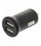 Incarcator auto 2x USB 2.4A negru Sweex