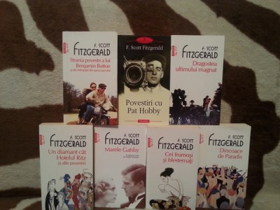 DINCOACE DE PARADIS/BENJAMIN BUTTON/UN DIAMANT CAT HOTELUL RITZ/DRAGOSTEA ULTIMULUI MAGNAT/CEI FRUMOSI SI BLESTEMATI-FRANCIS SCOTT FITZGERALD foto