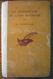 R. Forsythe - La disparition de Lord Bygrave