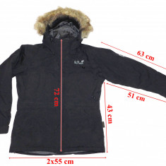 Geaca iarna Jack Wolfskin membrana Texapore dama marimea M