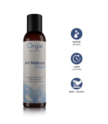 Gel Orgie All Natural Acqua 150ml foto