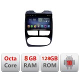 Navigatie Android Renault Clio 4 Octa Core 8GB RAM 128GB 4G GPS WiFi