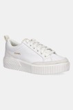 Sorel sneakers din piele ONA AVE LOW WP femei, culoarea alb, 2077991125