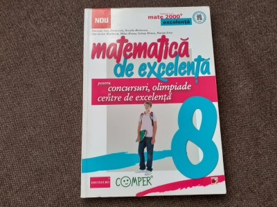 MATEMATICA DE EXCELENTA CLASA A VIII A DORIN LINTT 2014 foto