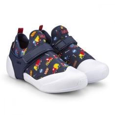 Pantofi Baieti Bibi 2WAY Trucks 34 EU