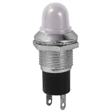 Bec martor 6.3Vdc 13x27mm alb metal