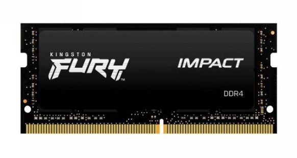 KINGSTON 32GB 3200MHz DDR4 CL20 SODIMM FURY Impact, &quot;KF432S20IB/32&quot;