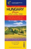 Ungaria. Hungary. Harta Rutiera