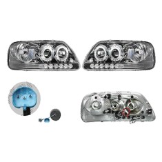 Set faruri Ford Expedition (Un93), 11.1996-11.2002, F-Series, 09.1996-09.2003, partea Stanga+Dreapta, Tuning, Fata, Lampa de parcare pe fibra optica; foto